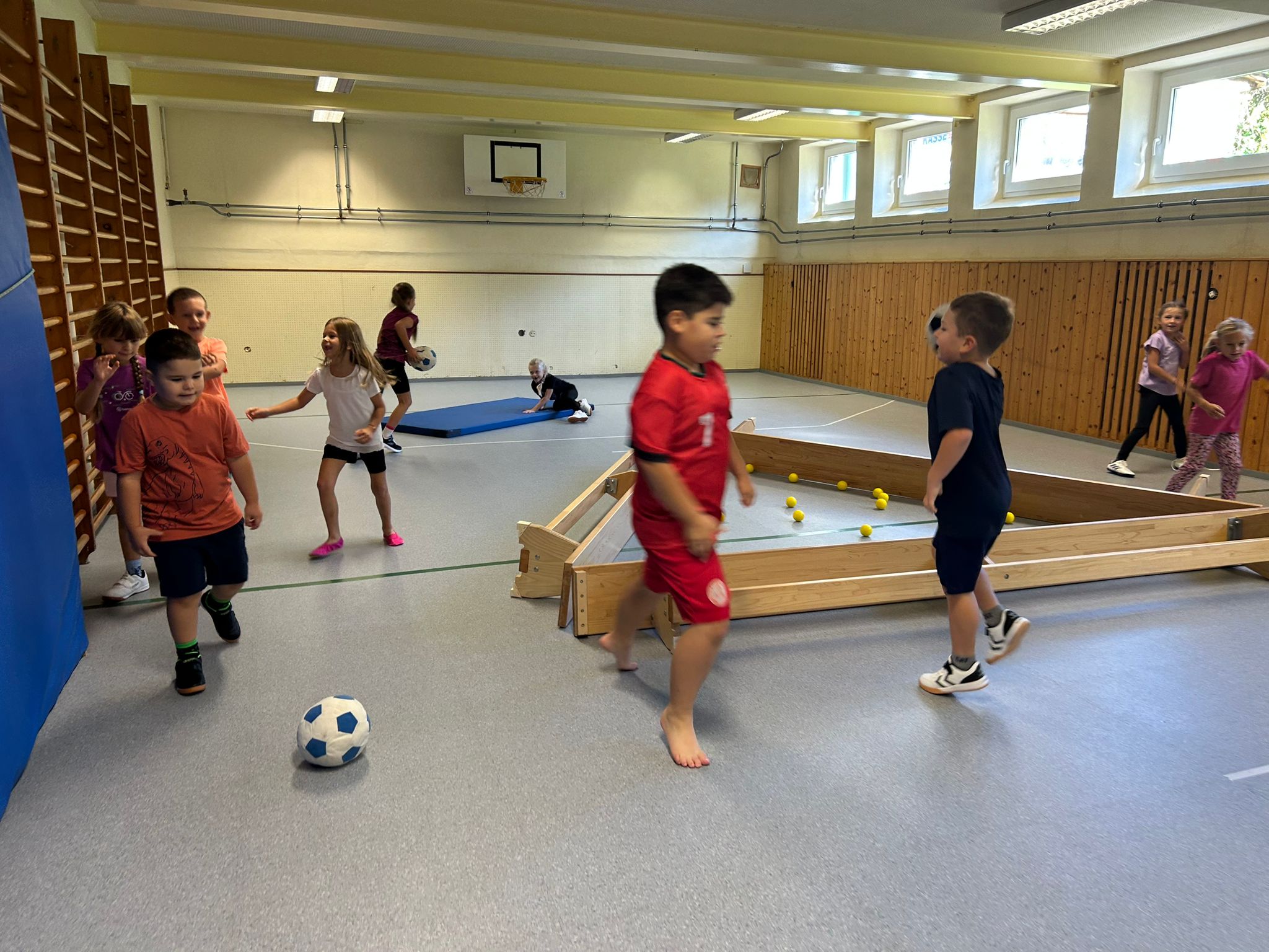 Kids am Ball